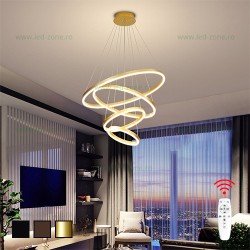 Lustra LED 288W Dimabila 3 Functii cu Telecomanda LZ5205-4