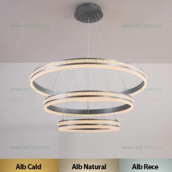 Lustra LED 280W Dimabila 3 Functii cu Telecomanda LZ9868-3