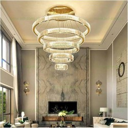 Lustra LED 360W Dimabila 3 Functii cu Telecomanda Cristal LZLT303