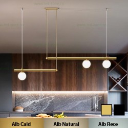 Lustra LED 40W 3 Functii cu Telecomanda LZG3852