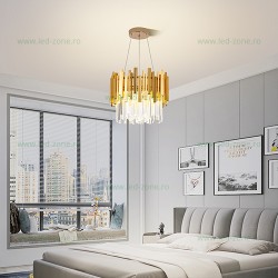 Lustra LED 52W 3 Functii cu Telecomanda Cristal LZ6431-400