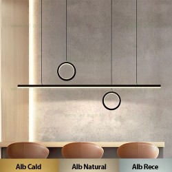 Lustra LED 52W 3 Functii cu Telecomanda YDH220713