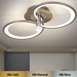 Lustra LED 58W 3 Functii Dimabila cu Telecomanda LZR9246-2S