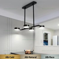 LUSTRE LED, Black Friday - Lustra LED 60W 3 Functii cu Telecomanda LZG3850-4, LED-Zone.ro