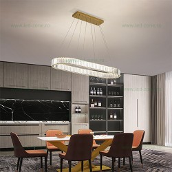 Lustra LED 64W 3 Functii cu Telecomanda Cristal LZ7107-1000