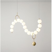 LUSTRE LED, Black Friday - Lustra LED 72W 15 Globuri 3 Functii cu Telecomanda LZ3977, LED-Zone.ro