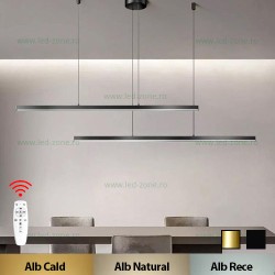 Lustra LED 72W 3 Functii Dimabila cu Telecomanda LZP1936-90