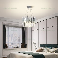 Lustra LED 76W 3 Functii cu Telecomanda Cristal LZ6431-500