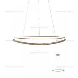 Lustra LED 76W Dimabila 3 Functii cu Telecomanda LZG3682