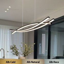 Lustra LED 80W 3 Functii cu Telecomanda LZ8714-1200
