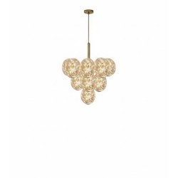 Lustra LED 90W 13 Globuri Aurie LZ3503-13