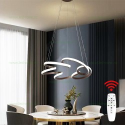 Lustra LED 90W Dimabila 3 Functii cu Telecomanda LZ2122