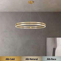 Lustra LED 92W Dimabila 3 Functii cu Telecomanda LZG3848-400