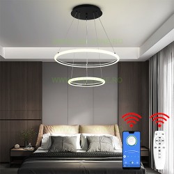 Lustra LED 92W Dimabila 3 Functii cu Telecomanda sau Telefon LZ1763-500