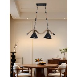Lustra Rustic Industrial 2 Socluri Vintage, E27 LZ1080-2
