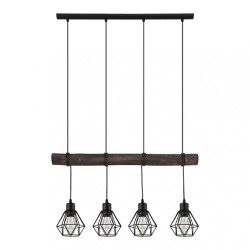 Lustra 4 Socluri Vintage E27 HORNINGTOPS