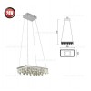 Lustra LED 24W 1 Segment Model Cristal NIRVANA