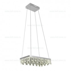 Lustra LED 24W 1 Segment Model Cristal NIRVANA