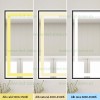 Oglinda Baie LED 100x65cm Touch Ceas LZJ131