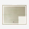 Oglinda Baie LED 100x80cm Touch Ceas Dezaburire LZJ143