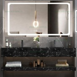 Oglinda Baie LED 110x70cm Touch Dezaburire LZJ122