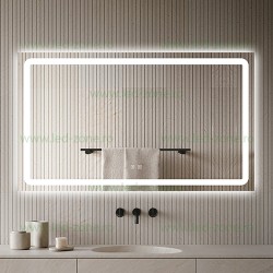 Oglinda Baie LED 120x70cm Touch Dezaburire LZJ123