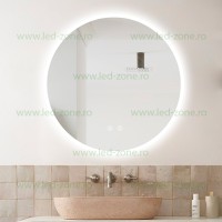 ILUMINAT INTERIOR LED, Oglinda Baie LED 50cm Touch Dezaburire LZJ140, LED-Zone.ro