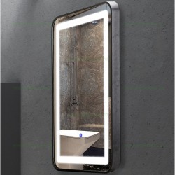 Oglinda Baie LED 50x70cm 15W Touch LZ71064
