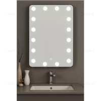 OGLINZI LED, Black Friday - Oglinda Baie LED 50x70cm 24W Touch 3 Functii LZ5506, LED-Zone.ro