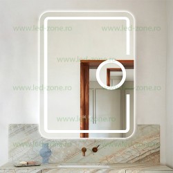 Oglinda Baie LED 60x80cm Touch Cosmetica LZJ115