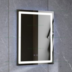 Oglinda Baie LED 60x80cm Touch Dezaburire LZJ08