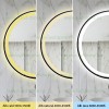 Oglinda Baie LED 70cm Touch Dezaburire LZJ110