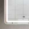 Oglinda Baie LED 80x60cm Touch Ceas Dezaburire LZJ50