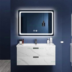 Oglinda Baie LED 80x60cm Touch Dezaburire LZJ11