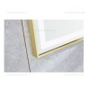 Oglinda Baie LED 80x60cm Touch Dezaburire LZJ27