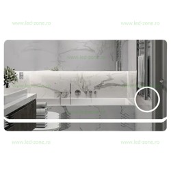 Oglinda Baie LED 90x60cm Touch Dezaburire LZJ25