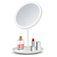 OGLINZI LED, Black Friday - Oglinda Machiaj LED 5W 3 Functii USB Alba, LED-Zone.ro