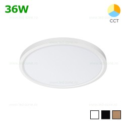 Panou LED 36W Rotund D40cm Aplicat CCT