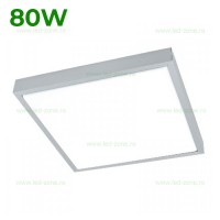 ILUMINAT COMERCIAL LED - Reduceri Panou LED 80W 60x60cm Aplicat Alb Promotie