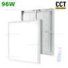 Panou LED 96W 60x60cm Aplicat Alb CCT cu Telecomanda