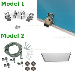 Kit Montaj Panou LED Ultra Slim