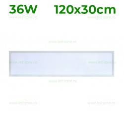 Panou LED 36W 120x30cm Ultra Slim Alb