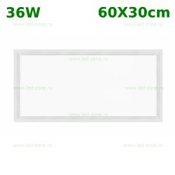 Panou LED 36W 60x30cm Incastrabil Alb Backlight