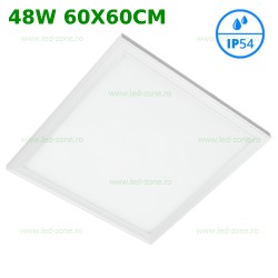 Panou LED 48W 60x60cm Ultra Slim Alb IP54