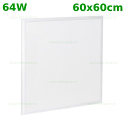 Panou LED 64W 60x60cm Ultra Slim Alb