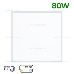 Panou LED 80W 60x60cm Incastrabil Alb Backlight