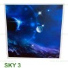 Panou LED Incastrabil 72W 60x60cm Ultra Slim Alb Decorativ SKY