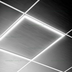 Panou LED 40W 60x60cm Alb Contur