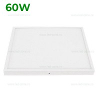 PANOURI LED, Panou LED 60W 60x60cm Aplicat Alb Backlight, LED-Zone.ro