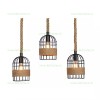 Pendul Soclu E27 Rustic Metal Cage LZ8869